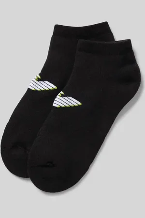 Emporio Armani Socken mit Label-Print im 2er-Pack in , Größe 40-46