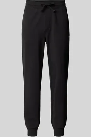 HUGO BOSS Regular Fit Sweatpants mit Label-Print Modell 