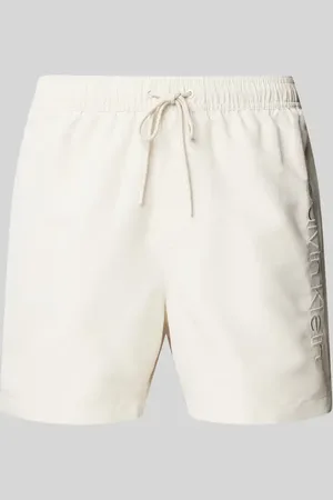Calvin Klein Badehose mit Label-Stitching in , Größe L