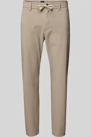 HUGO BOSS Tapered Fit Chino mit Strukturmuster in , Größe 30/32