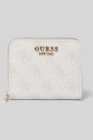 Guess Portemonnaie mit Label-Applikation Modell 