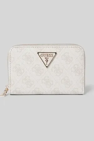 Guess Portemonnaie mit Label-Applikation Modell 