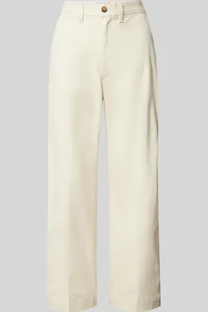Ralph Lauren Wide Leg Chino mit Gürtelschlaufen in , Größe 38
