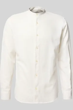 JACK & JONES Slim Fit Freizeithemd mit Leinen-Anteil Modell 