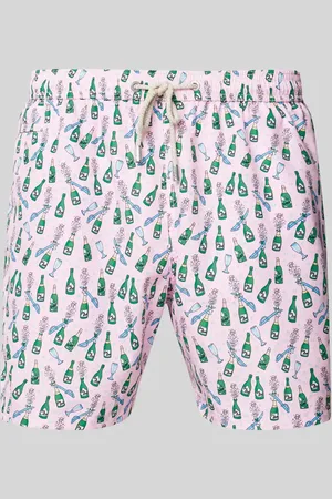 MC2 SAINT BARTH Regular Fit Badeshorts mit Tunnelzug in , Größe L