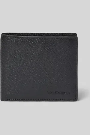VALENTINO Lederportemonnaie mit Label-Applikation Modell 