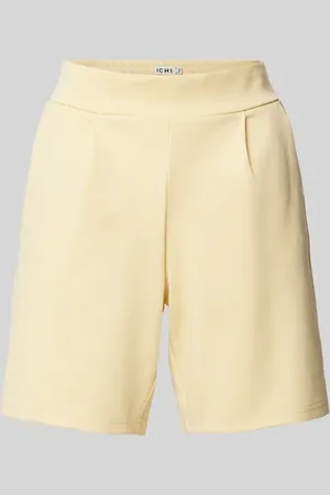 Ichi Regular Fit Shorts mit Bundfalten Modell 