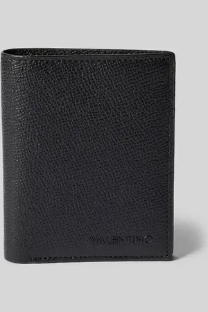 VALENTINO Lederportemonnaie mit Label-Applikation Modell 