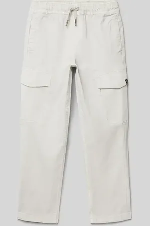 Garcia Straight Leg Cargohose mit Label-Detail in , Größe 152