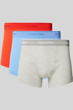 Calvin Klein Trunks mit elastischem Logo-Bund im 3er-Pack in , Größe L