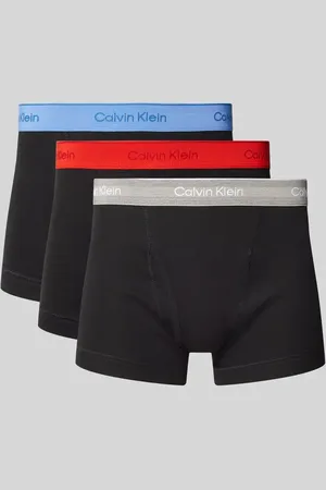 Calvin Klein Trunks mit elastischem Logo-Bund im 3er-Pack in , Größe L