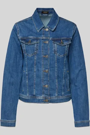 More & More Jeansjacke mit Brustpattentaschen in , Größe 34