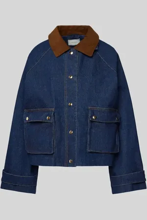 Neo Noir Jeansjacke mit aufgesetzten Pattentaschen Modell 