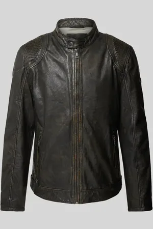 Gipsy Lederjacke mit Reißverschlusstaschen Modell 
