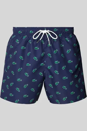 Lacoste Badehose mit elastischem Bund in , Größe L