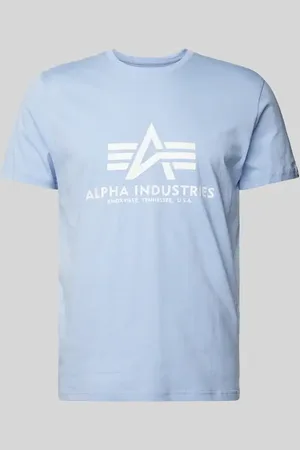 Alpha Industries T-Shirt aus reiner Baumwolle in , Größe L