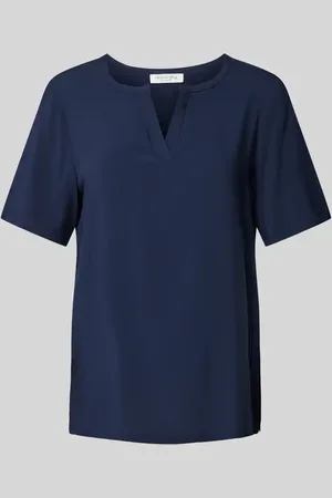 Christian Berg Regular Fit Blusenshirt mit V-Ausschnitt in , Größe 36