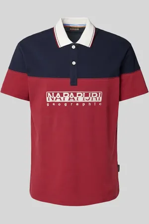 Napapijri Regular Fit Poloshirt mit Label-Stitching Modell 