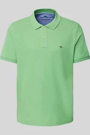 Fynch-Hatton Regular Fit Poloshirt mit Logo-Stitching in , Größe 3XL