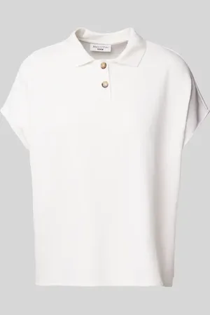 Marc O’ Polo Poloshirt mit kurzer Knopfleiste in , Größe L