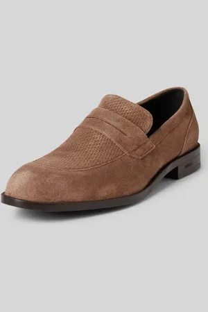 HUGO BOSS Loafers mit Strukturmuster Modell 