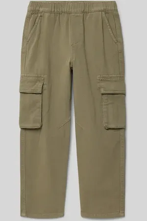 TOM TAILOR Regular Fit Cargohose aus reiner Baumwolle in , Größe 104