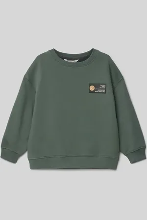 MANGO Sweatshirt mit gerippten Abschlüssen in , Größe 116