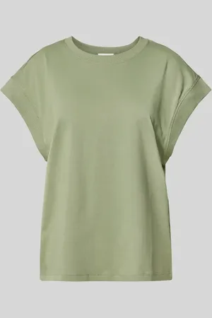 QS by s.Oliver Relaxed Fit T-Shirt aus reiner Baumwolle in , Größe 34