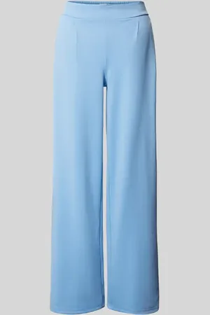 Ichi Wide Leg Stoffhose mit Bundfalten Modell 