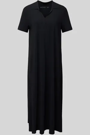 raffaello rossi Midikleid mit Strukturmuster Modell 