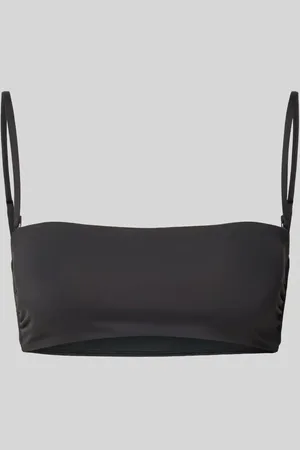 Calvin Klein Bikini-Oberteil mit Label-Detail in , Größe L