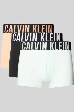 Calvin Klein Trunks mit elastischem Logo-Bund im 3er-Pack in , Größe L