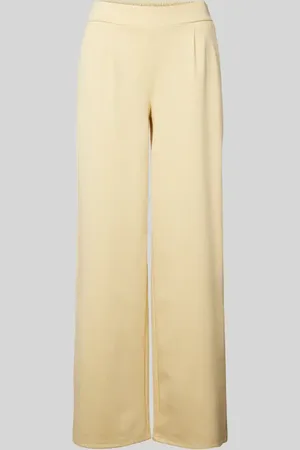 Ichi Wide Leg Stoffhose mit Bundfalten Modell 