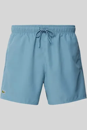 Lacoste Regular Fit Badeshorts mit Logo-Badge in , Größe L