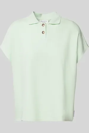 Marc O’ Polo Poloshirt mit kurzer Knopfleiste in , Größe L