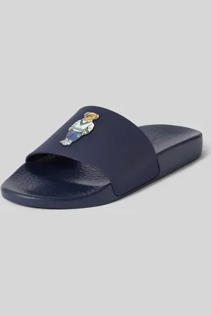 Ralph Lauren Slides mit Motiv-Badge in , Größe 37