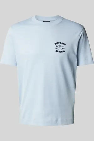 Emporio Armani T-Shirt mit Label-Stitching in , Größe L