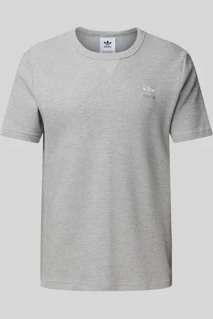 adidas T-Shirt mit Label-Stitching in , Größe L
