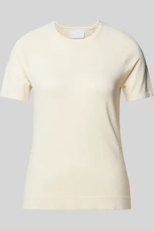 Jake*s T-Shirt mit gerippten Abschlüssen in , Größe 34