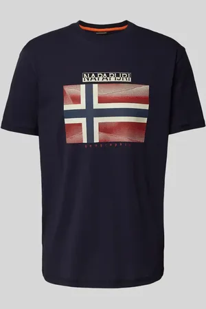 Napapijri T-Shirt mit Label-Print Modell 
