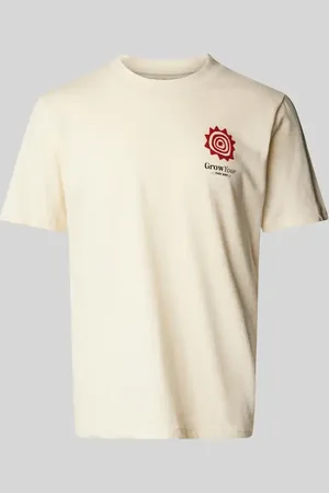 Blend T-Shirt mit Label-Print Modell 