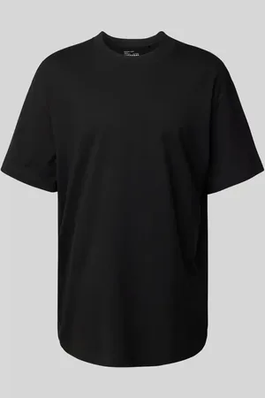 Weekday Oversized T-Shirt mit geripptem Rundhalsausschnitt in , Größe L