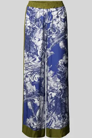 Emily van den Bergh Wide Leg Stoffhose mit elastischem Bund in , Größe 36