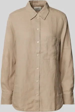 Marc O’ Polo Regular Fit Leinenbluse aus reinem Leinen in , Größe 40