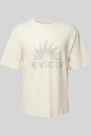 Review T-Shirt mit Label-Print in , Größe L