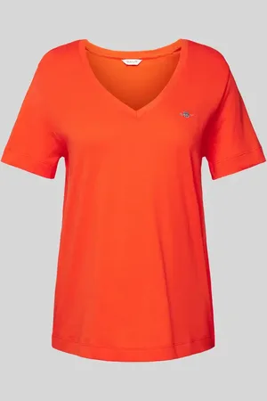 GANT T-Shirt mit Label-Stitching in , Größe L