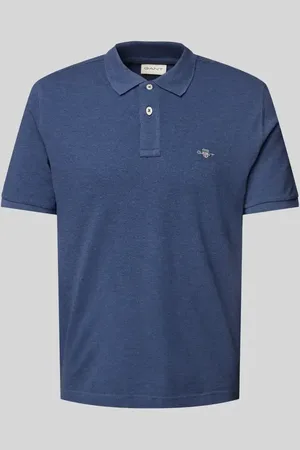 GANT Regular Fit Poloshirt mit Label-Stitching in , Größe 5XL