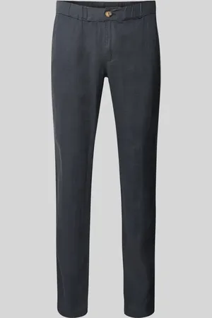 Mazine Regular Fit Leinenhose mit elastischem Bund in , Größe M