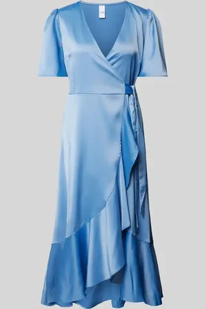 Y.A.S Midikleid in Wickel-Optik Modell 