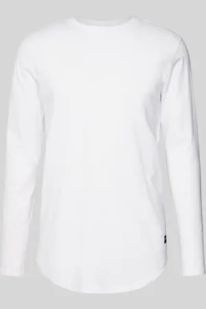 JACK & JONES Longsleeve mit geripptem Rundhalsausschnitt Modell 